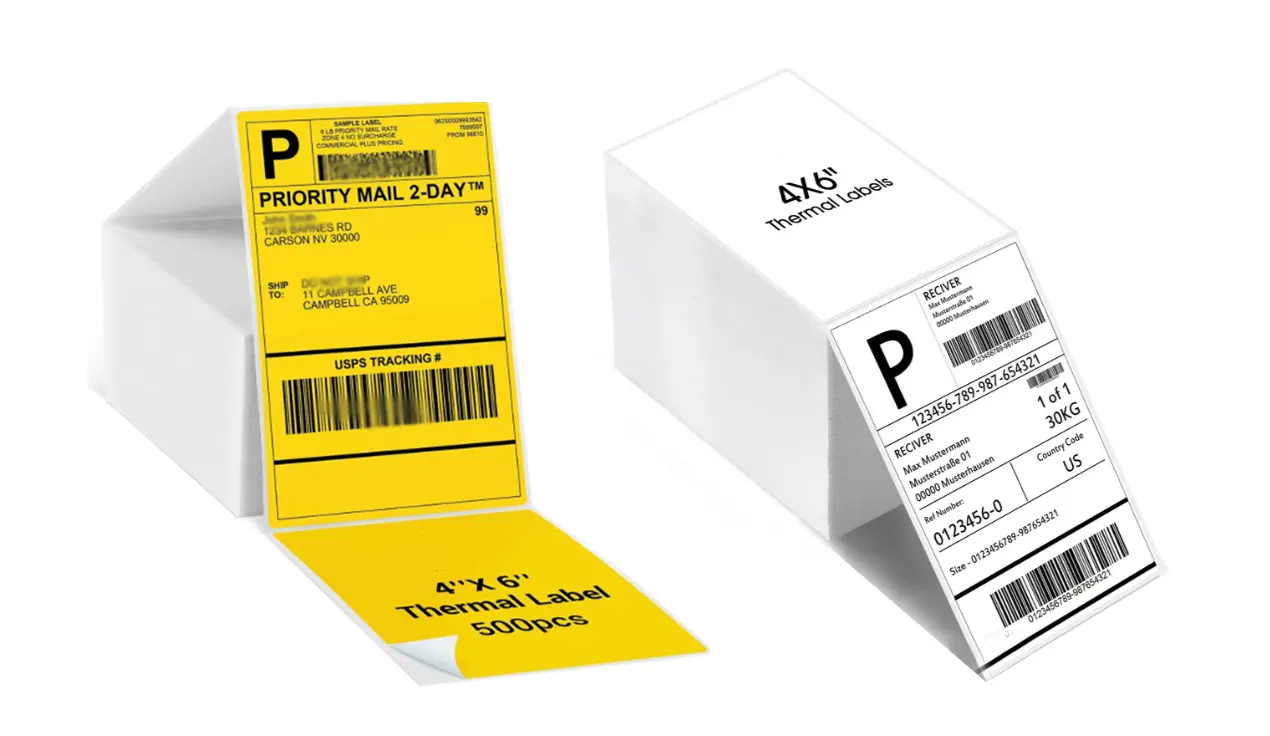 Direct thermal logistics & shipping label stackfanfold2.webp